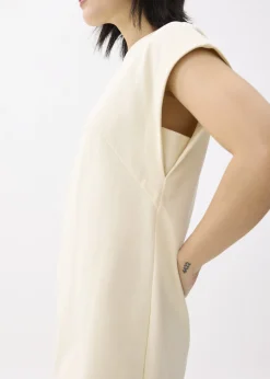 Jersey Round Neck Shift Mini Dress