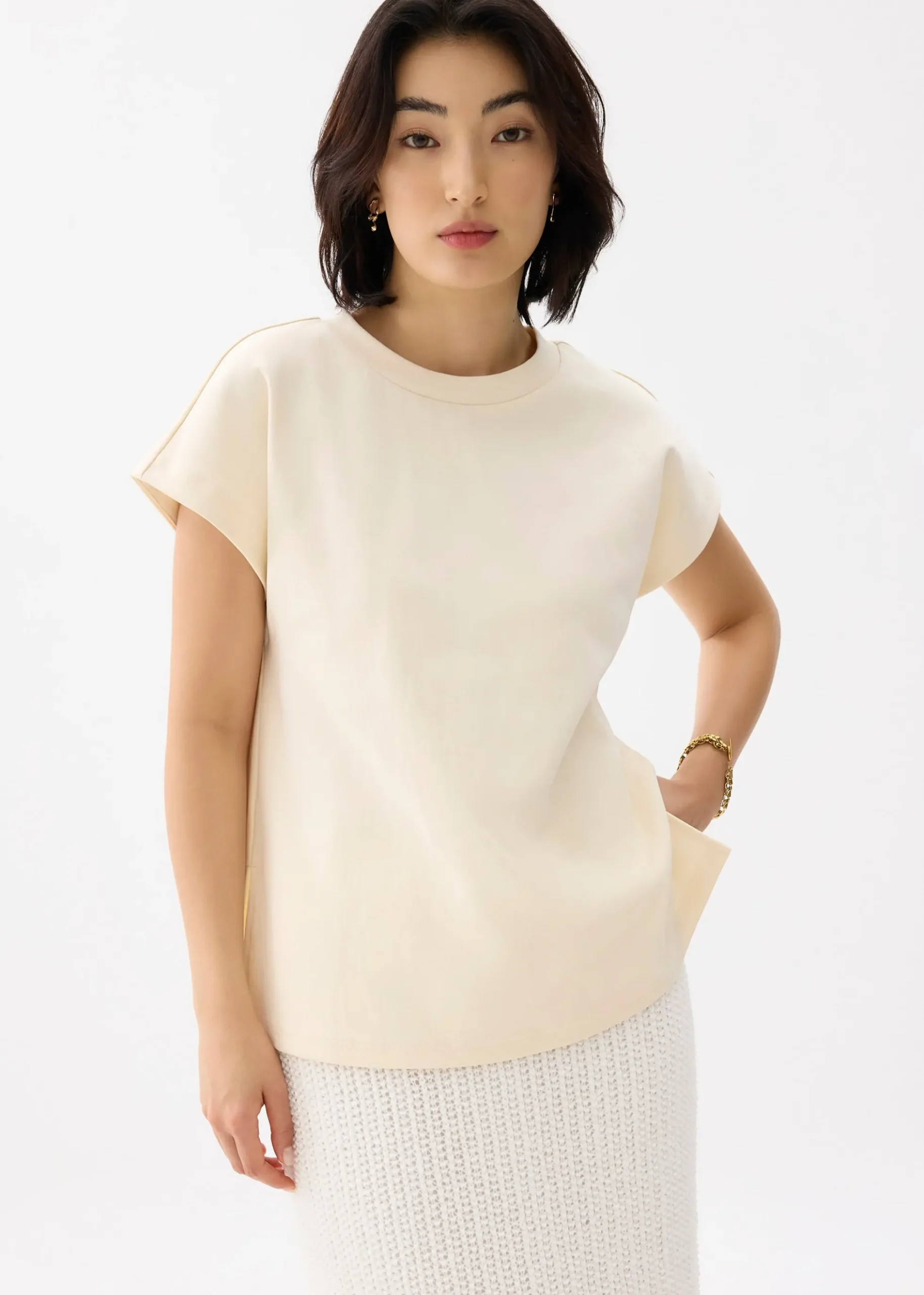 Jersey Round Neck Tee