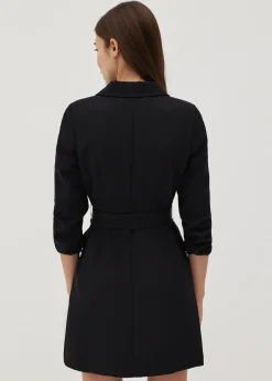 Joella Double Breasted Tuxedo Dress