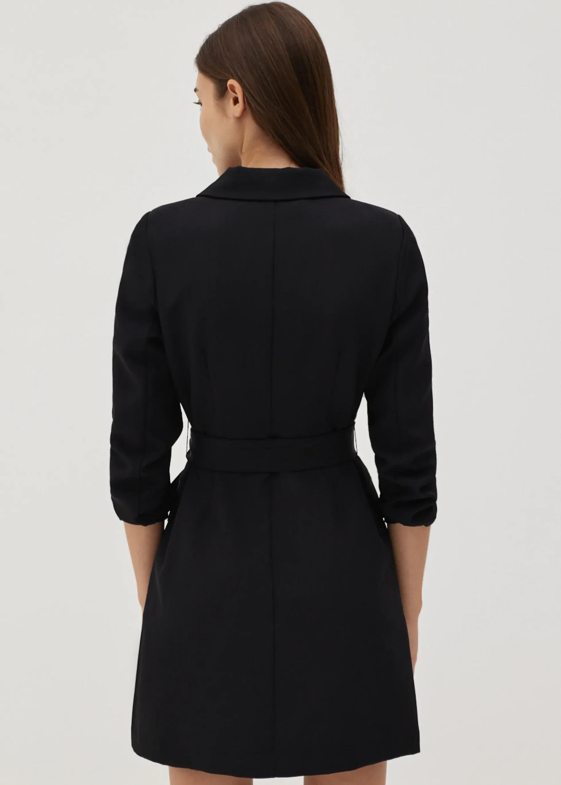 Joella Double Breasted Tuxedo Dress