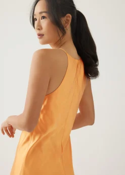 Jorelle Satin A-line Midaxi Dress