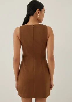 Joselle Jersey Shift Mini Dress