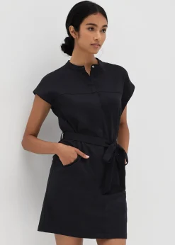 Julianna Linen Shirt Dress