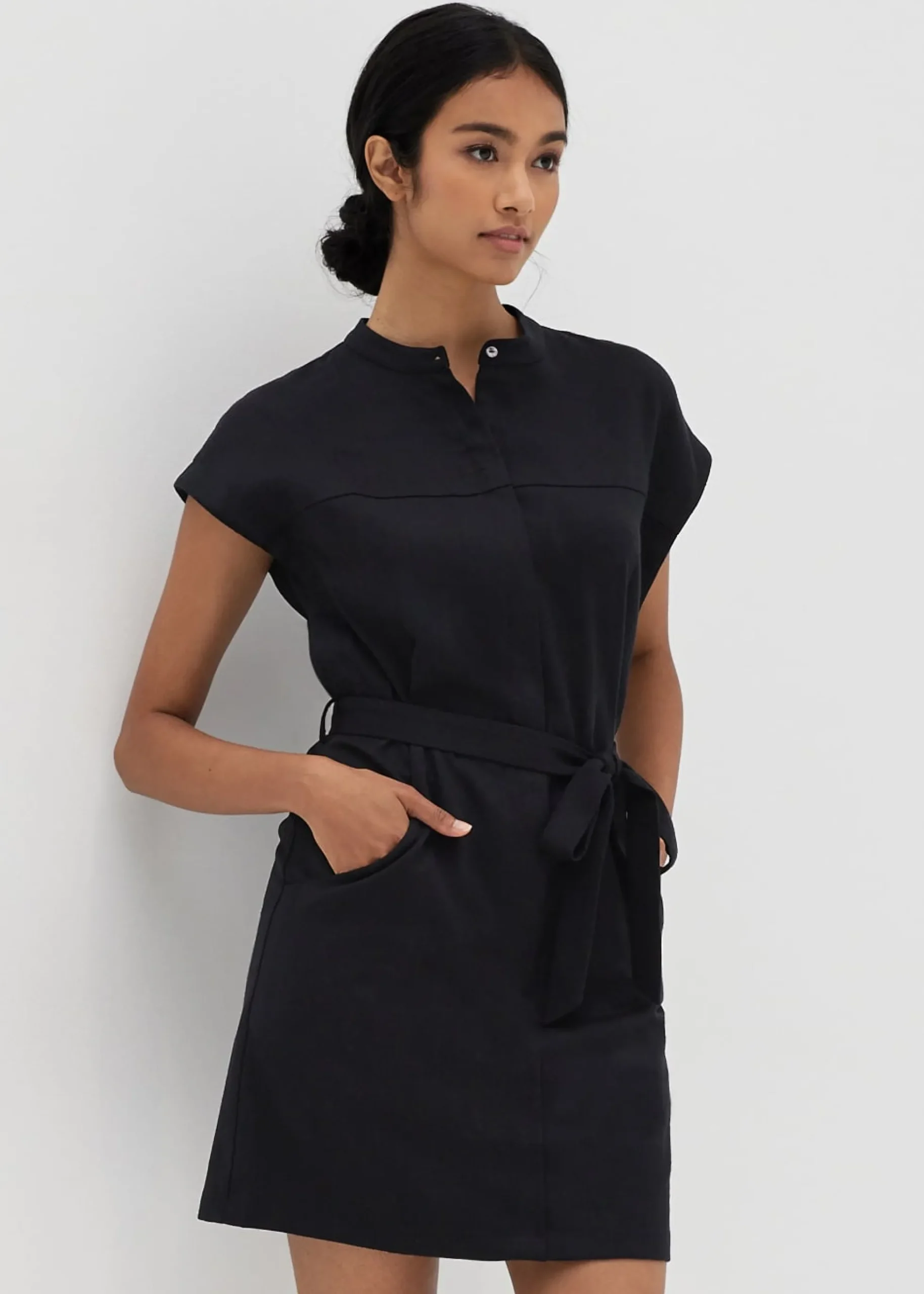 Julianna Linen Shirt Dress