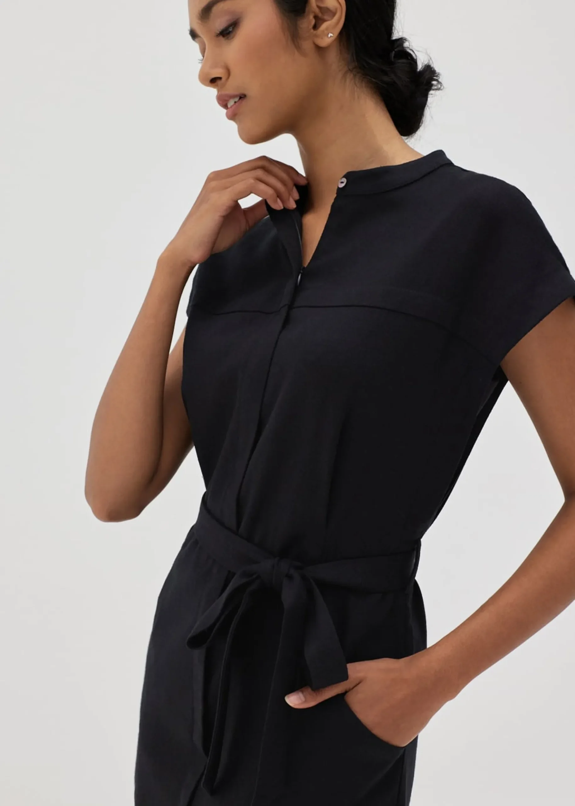Julianna Linen Shirt Dress