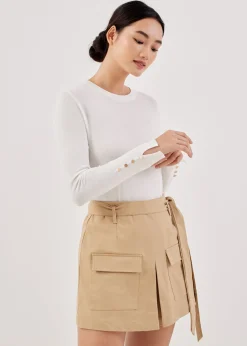 Julieta Crew Neck Knit Top
