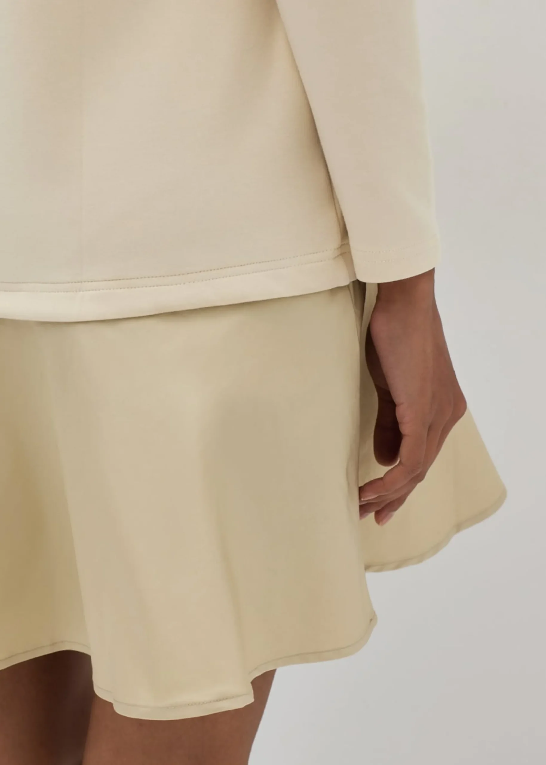 Jurni Neoprene A-line Mini Dress