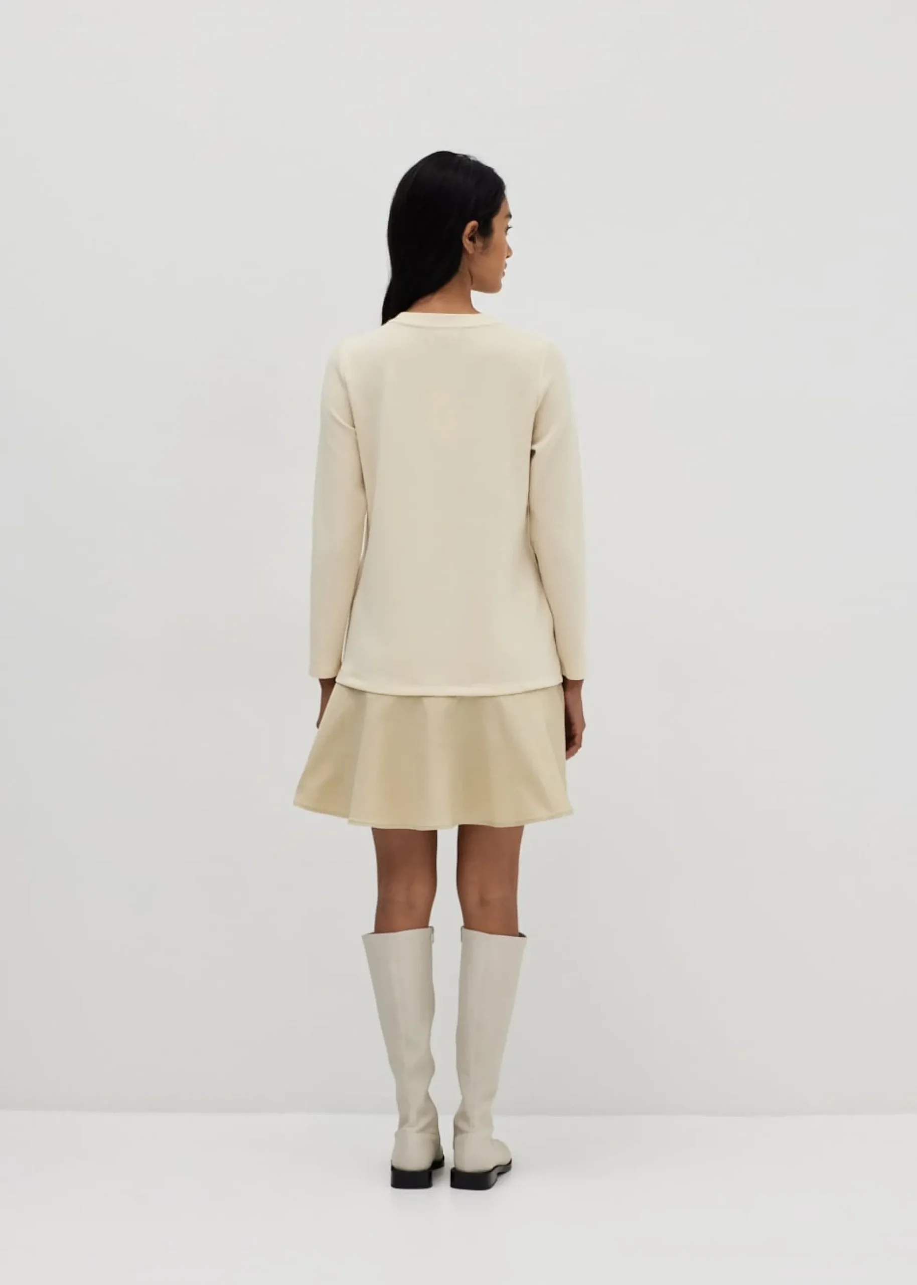 Jurni Neoprene A-line Mini Dress