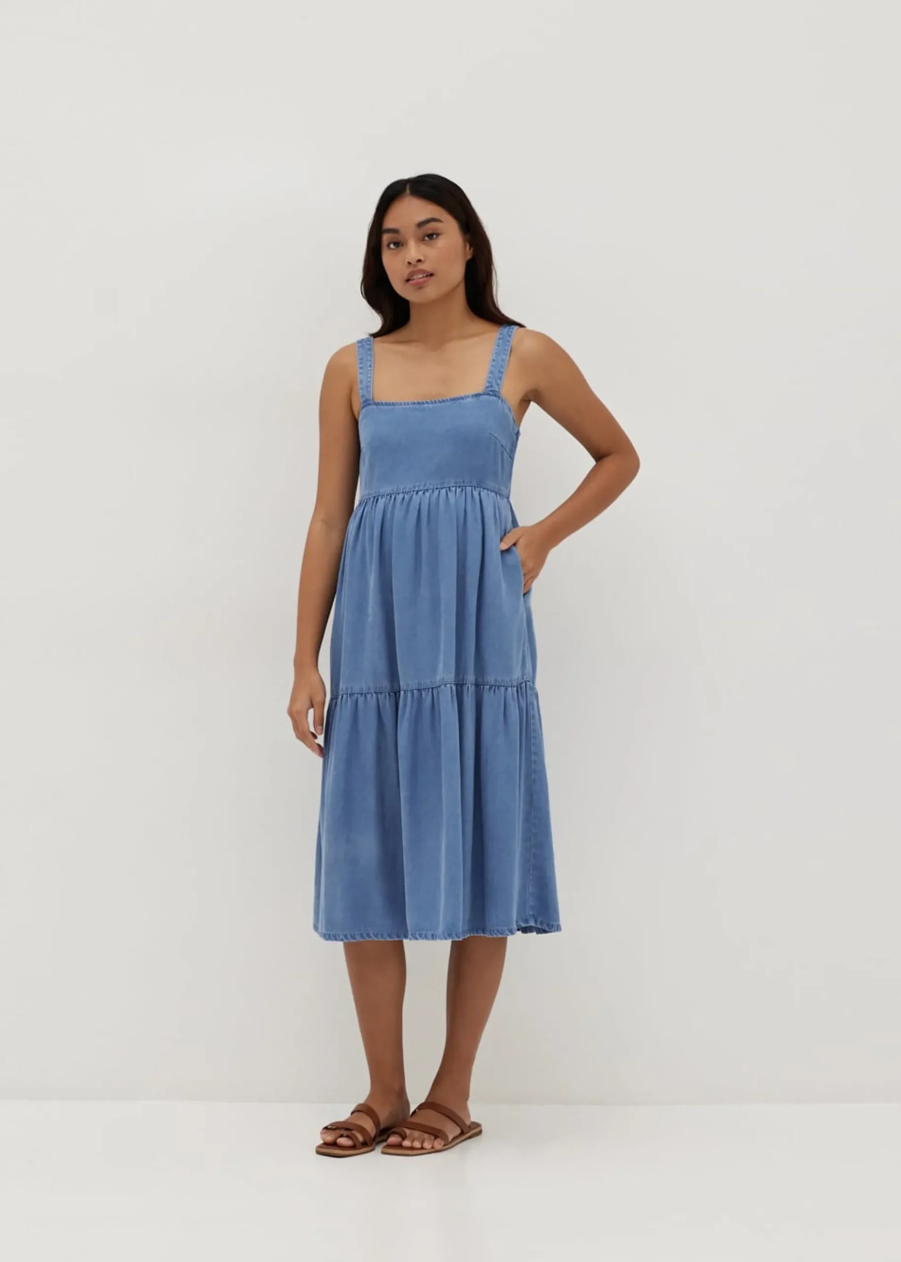 Justine Maternity Nursing Smocked Dress