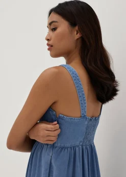 Justine Maternity Nursing Smocked Dress