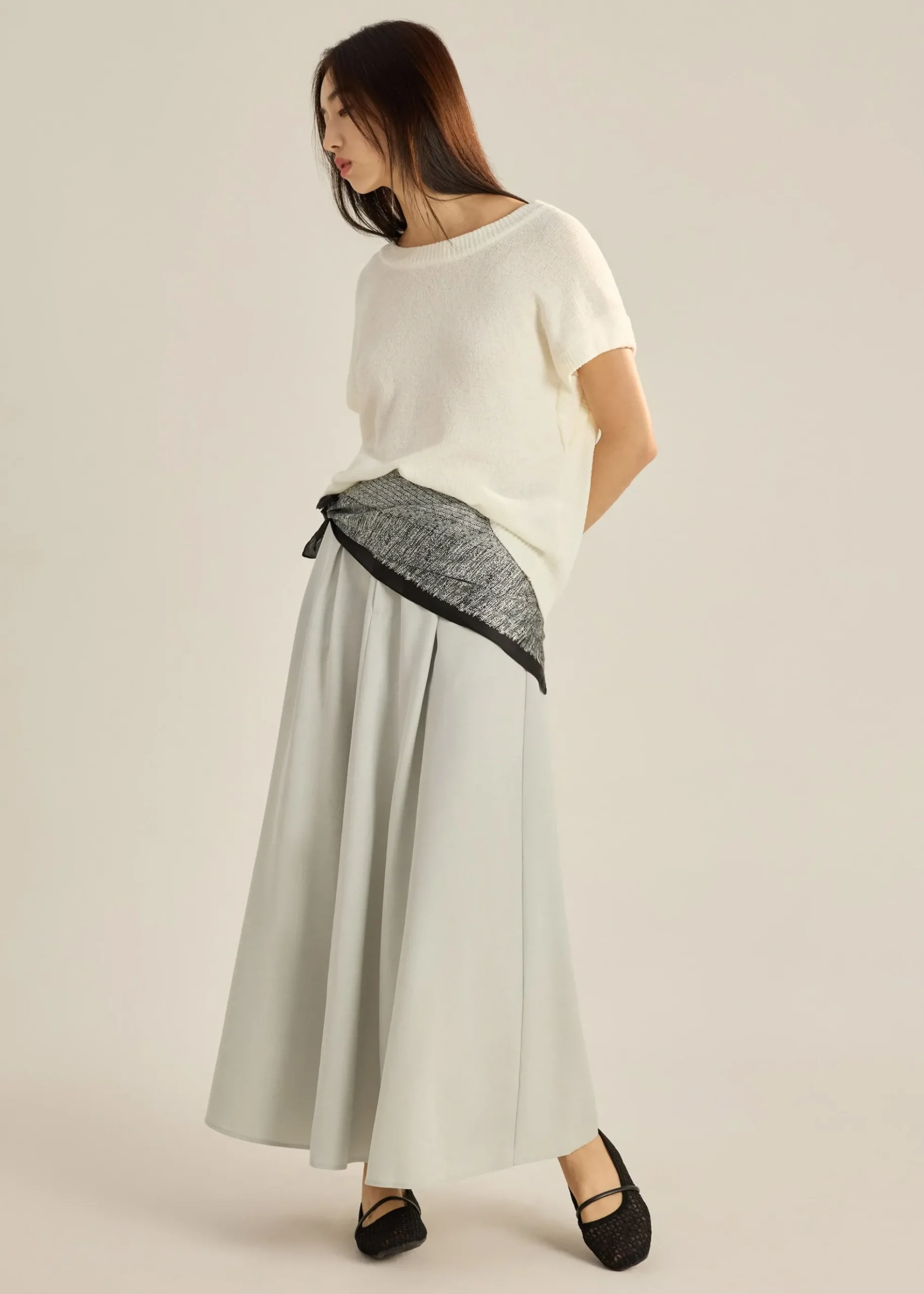 Justine Melange Midaxi Skirt