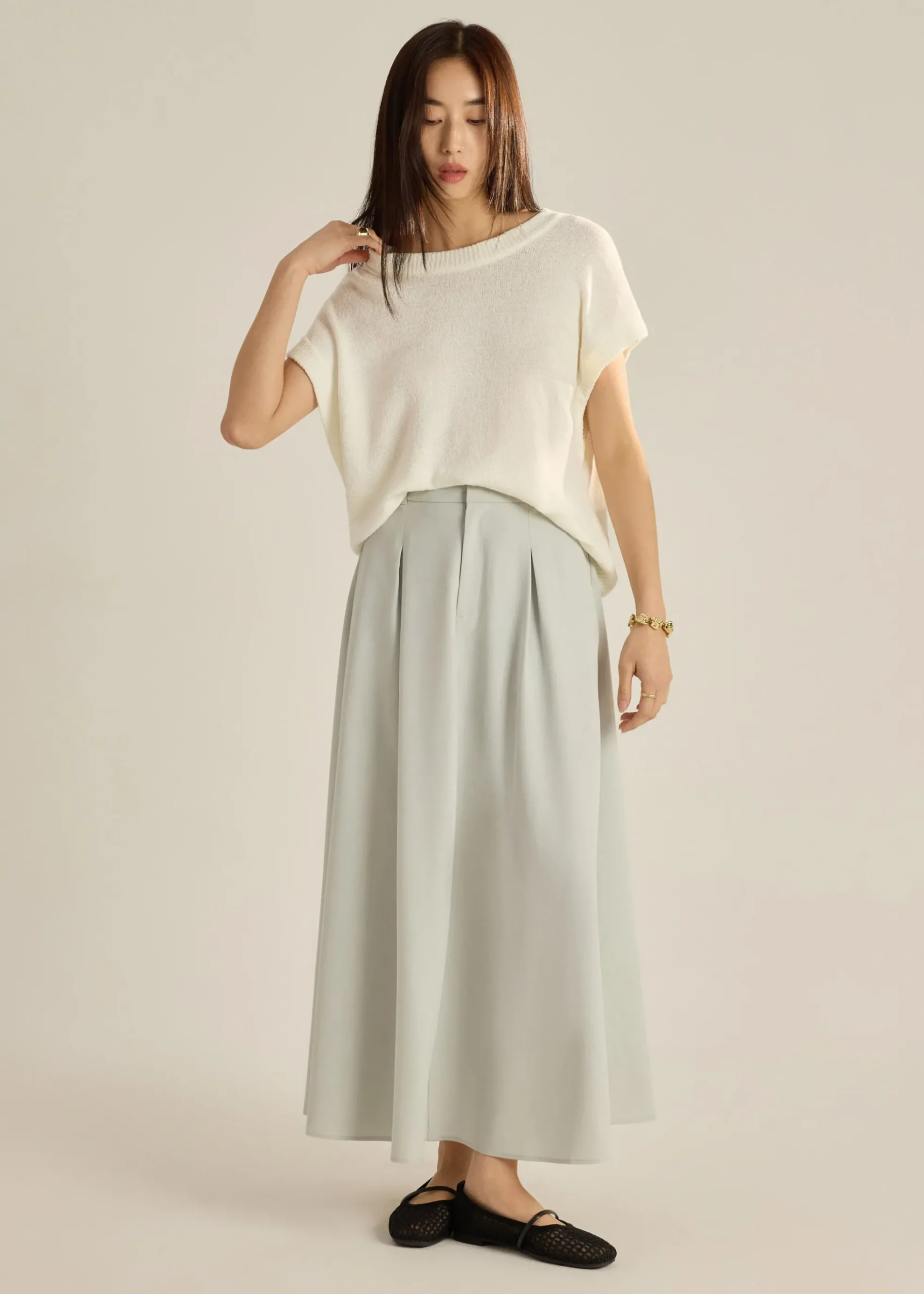 Justine Melange Midaxi Skirt