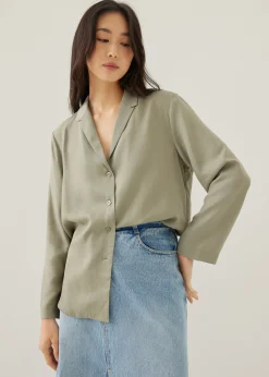 Kaiden Tailored Relaxed Flare Sleeve Shirt