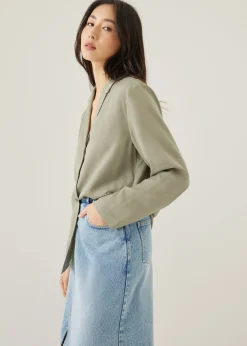 Kaiden Tailored Relaxed Flare Sleeve Shirt
