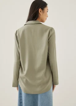 Kaiden Tailored Relaxed Flare Sleeve Shirt