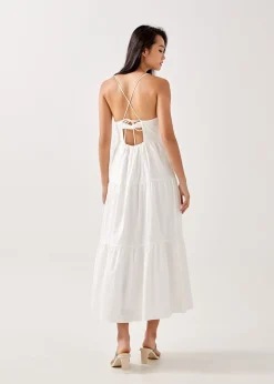 Kalita Padded Tie Back Dress
