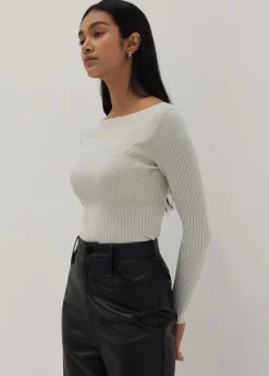 Kamil Ribbed Knit Top