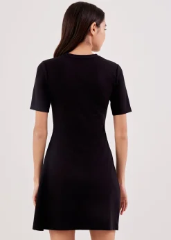 Kamile Ruched Shift Dress
