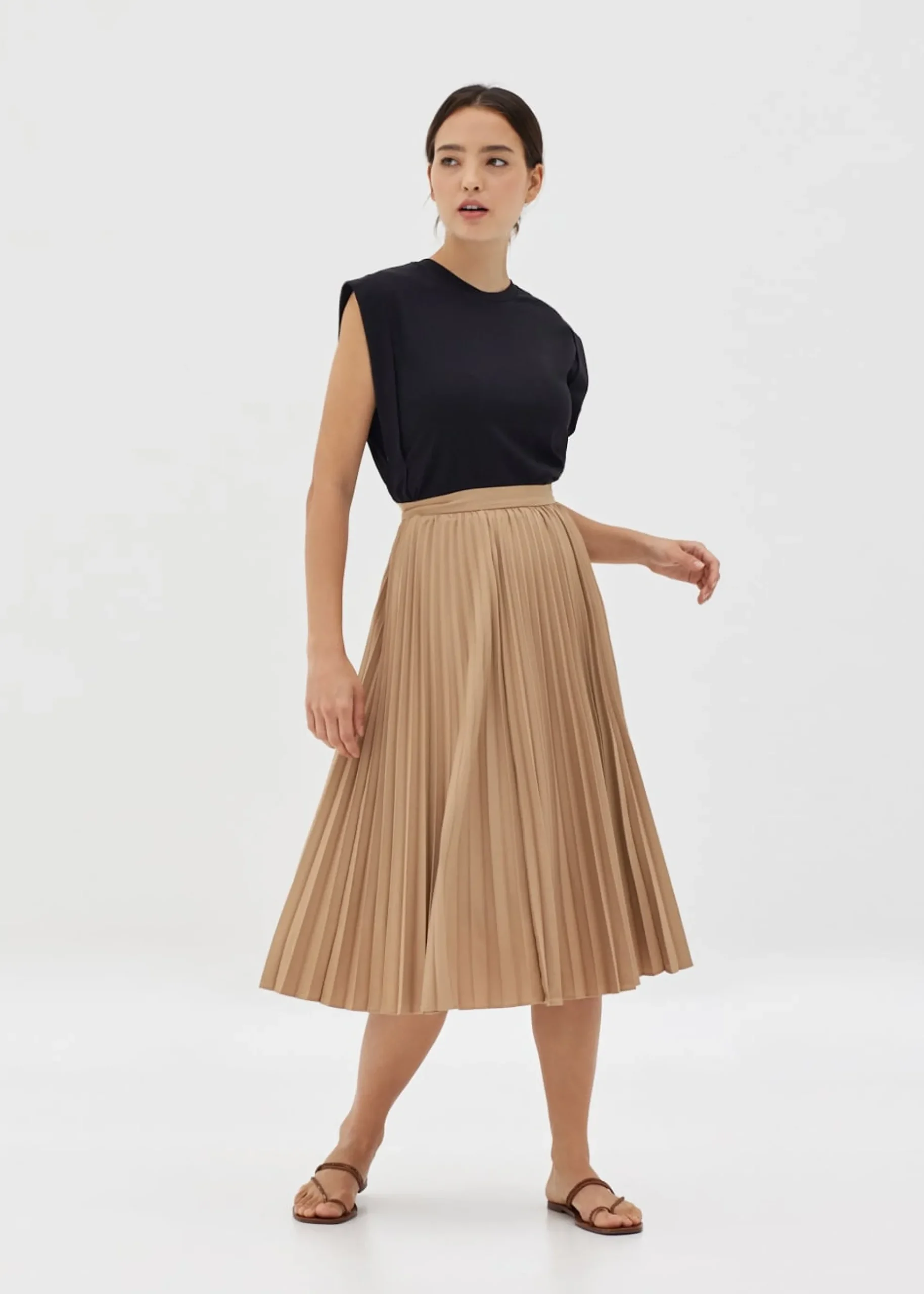 Kandice Cuffed Sleeve Top
