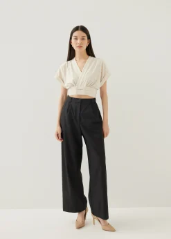 Karinn V-neck Wrap Top