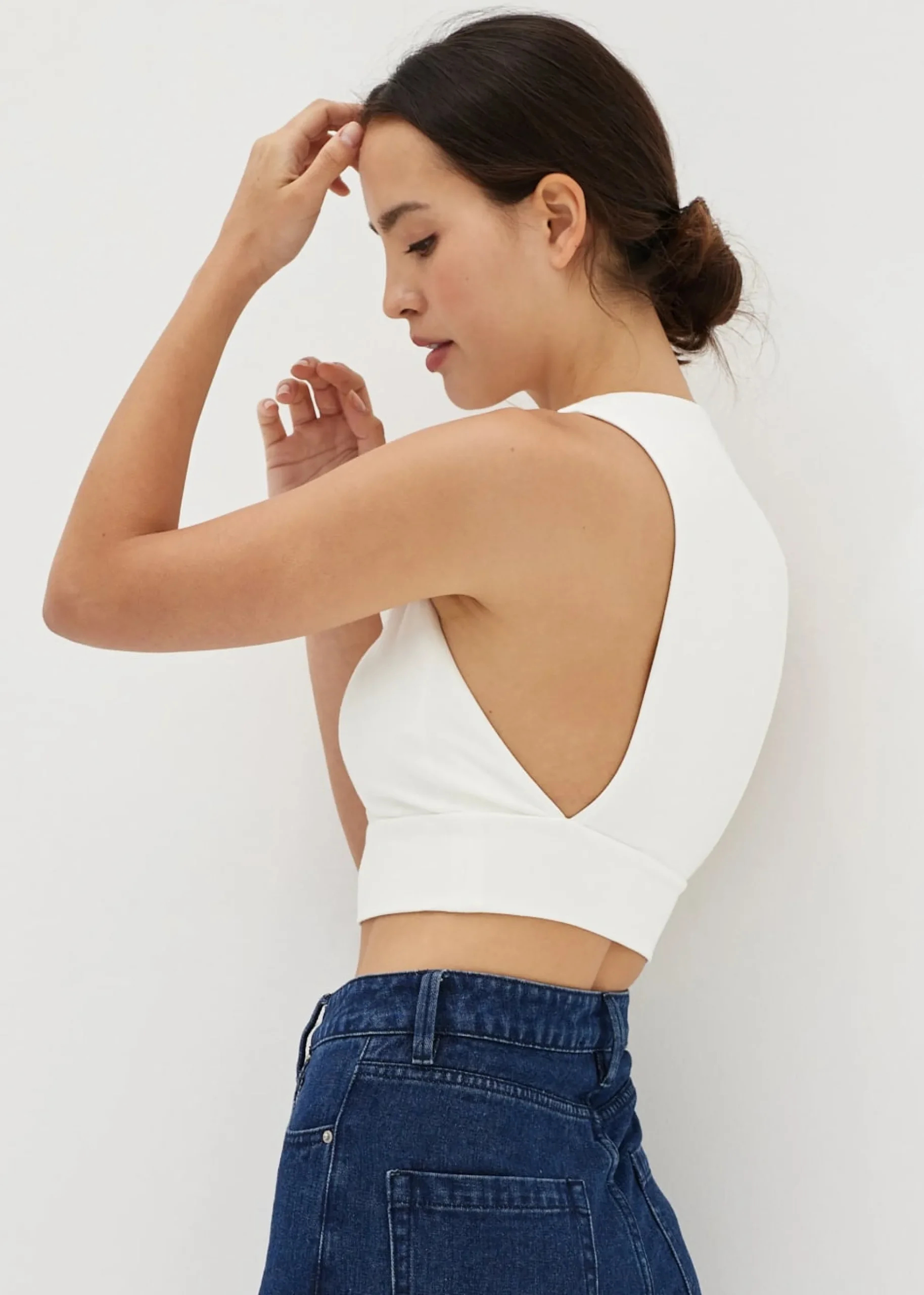 Karionna Padded T-Back Top