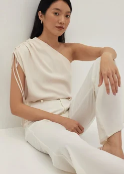 Kashka Tie Shoulder Toga Top