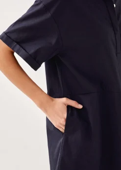 Keirra Pleat Back Shirt Dress