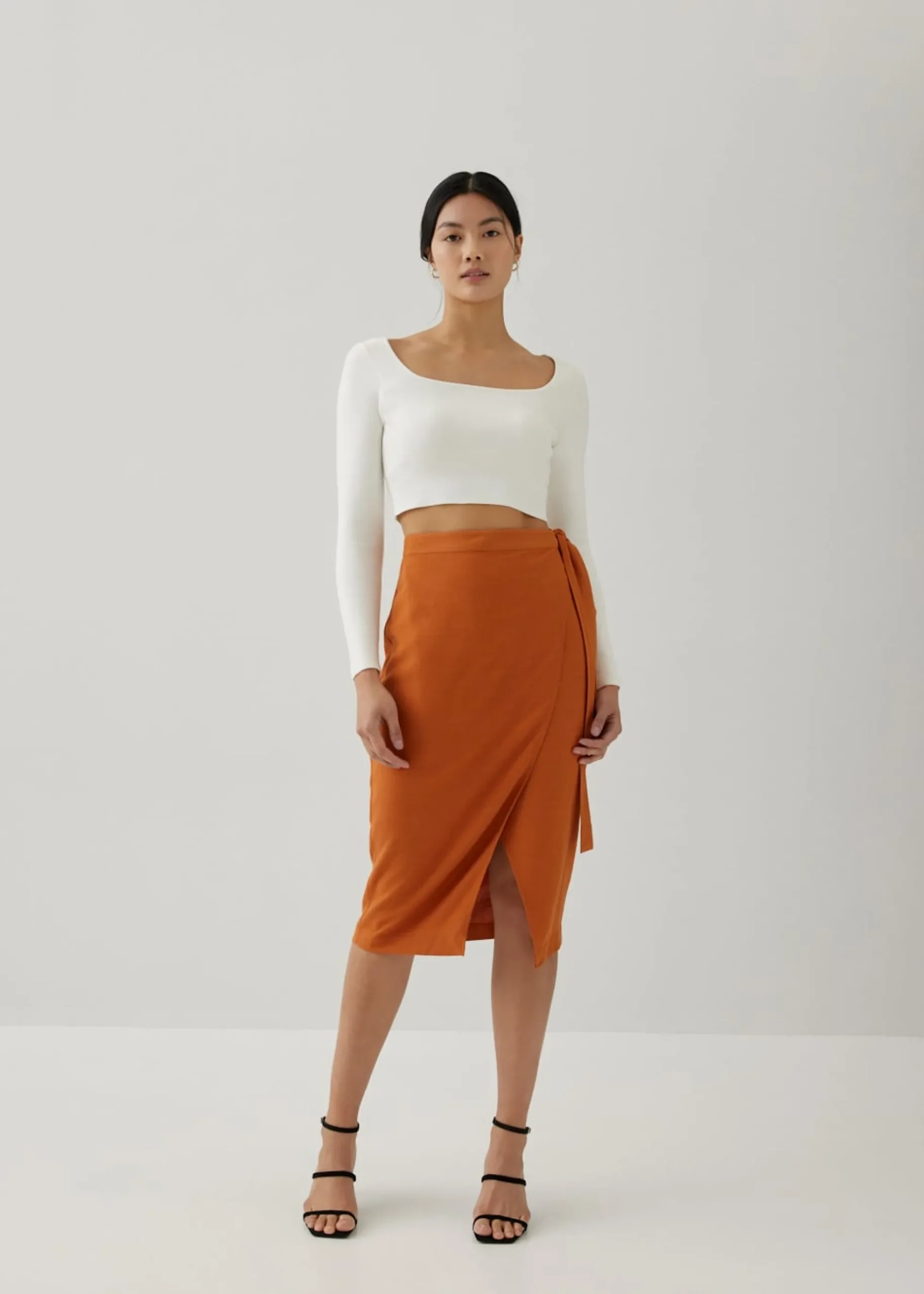 Kezia Square Neck Crop Top