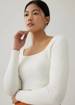 Kezia Square Neck Crop Top