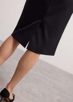 Kieun V-neck Column Midi Dress