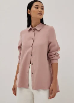 Kinslee Cuffed Sleeve Button Down Shirt