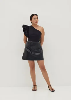 Kirsten Frill Toga Crop Top