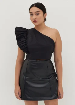 Kirsten Frill Toga Crop Top