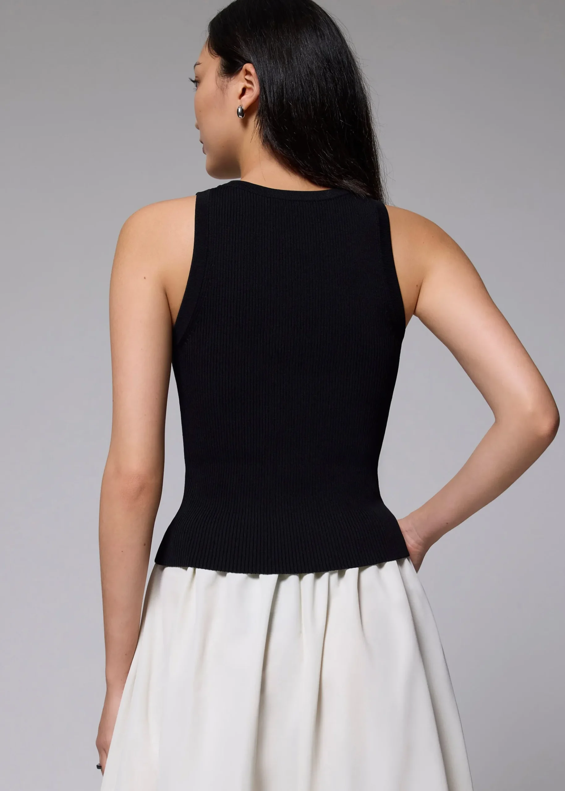 Knit Fitted Tank Top