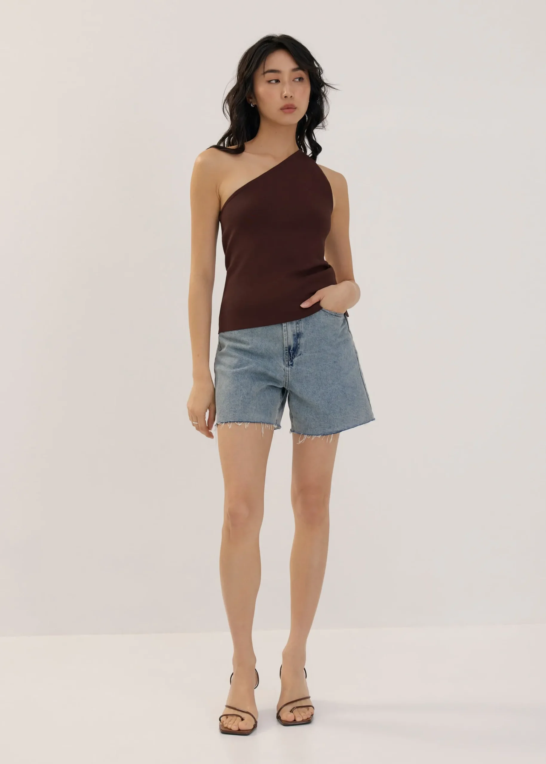 Knit Fitted Toga Top