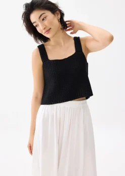 Knit Scoop Neck Tank Top