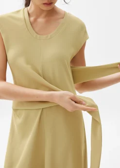 Knot Column Midi Dress