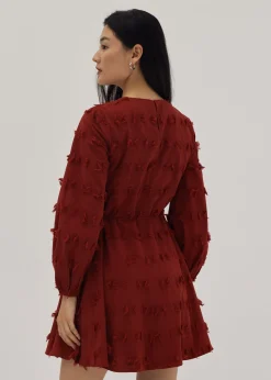 Kristel Textured Swing Dress