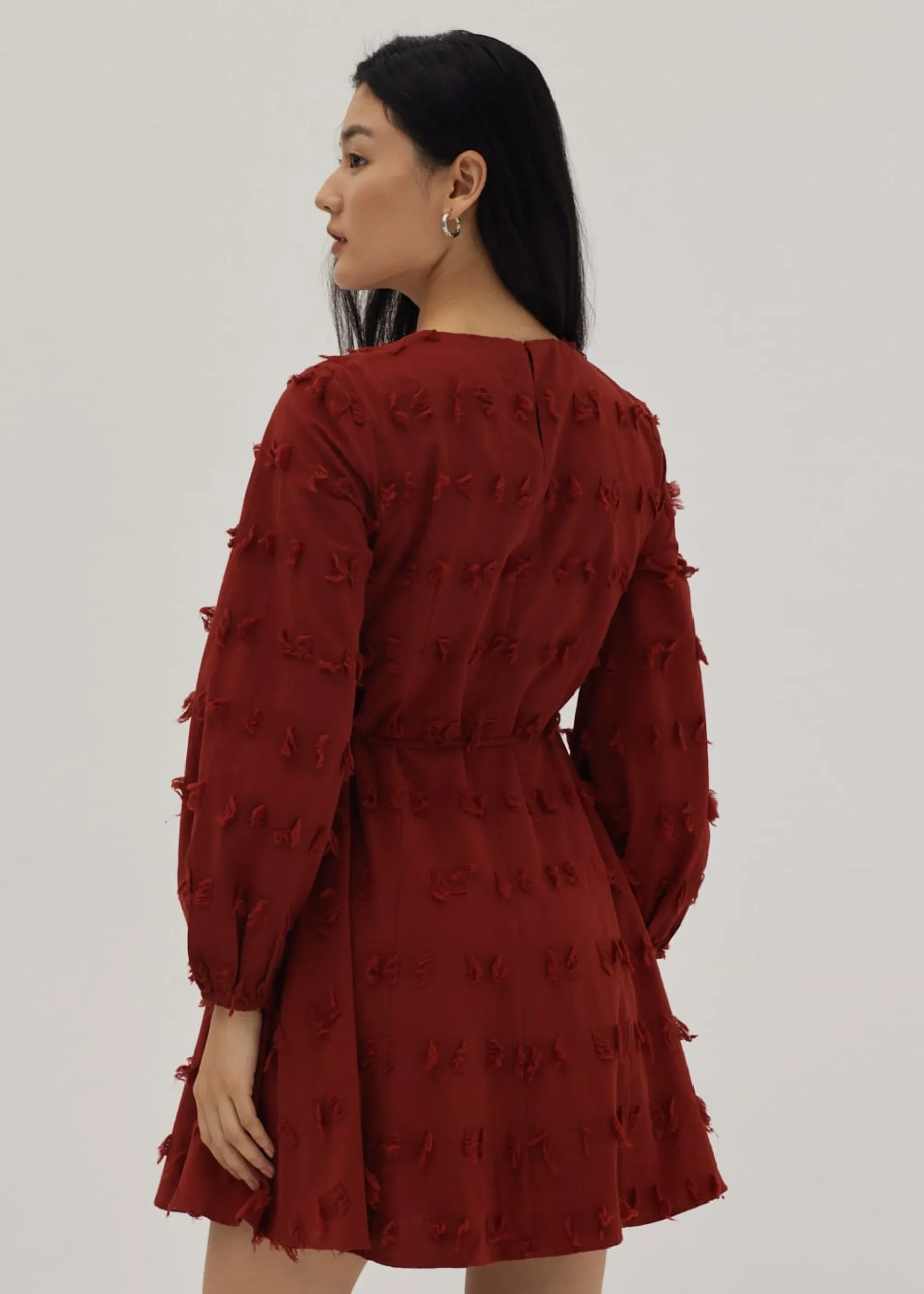 Kristel Textured Swing Dress