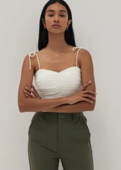 Kyla Padded Pleat Camisole