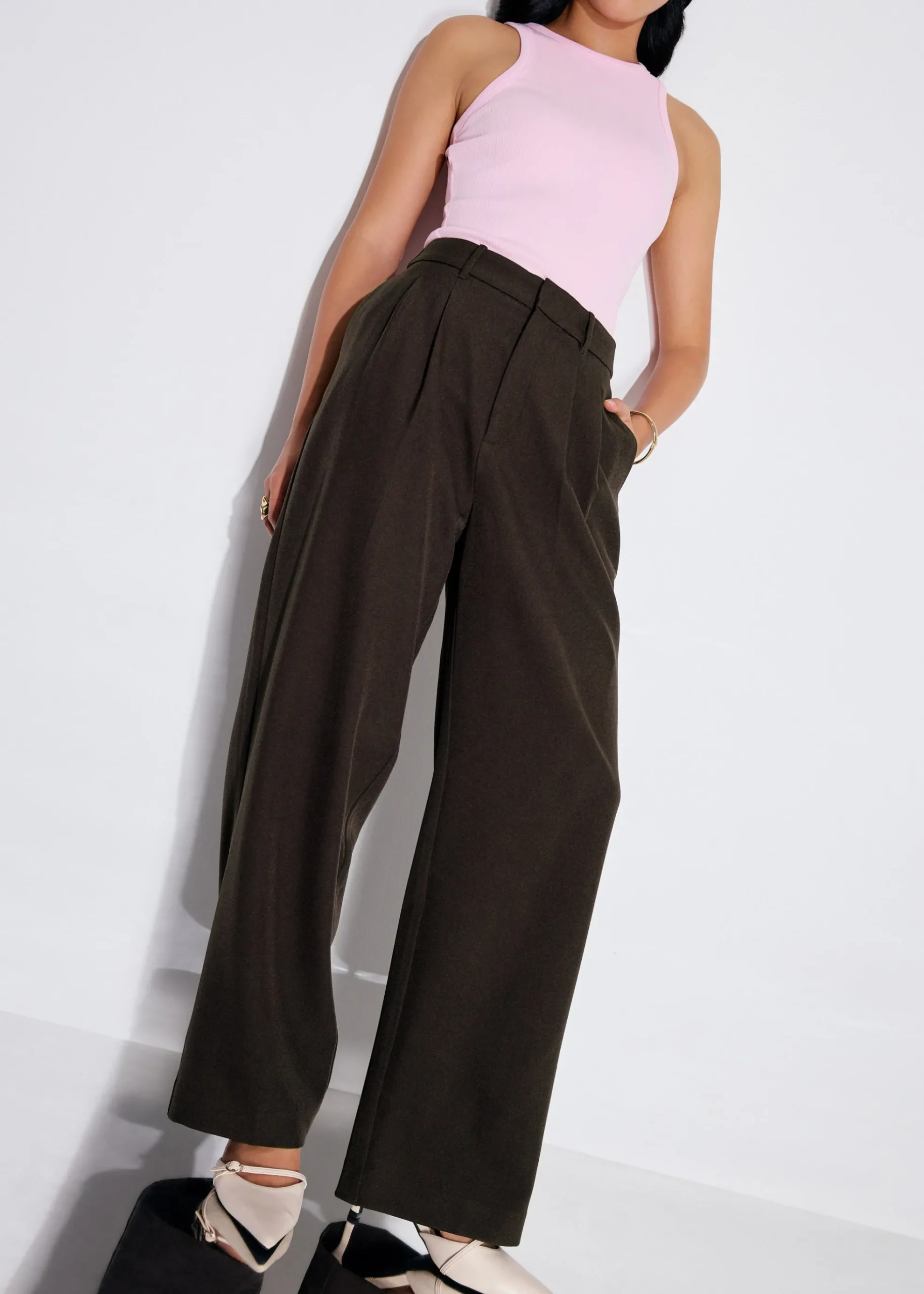 Lana Relaxed Tailored Pants