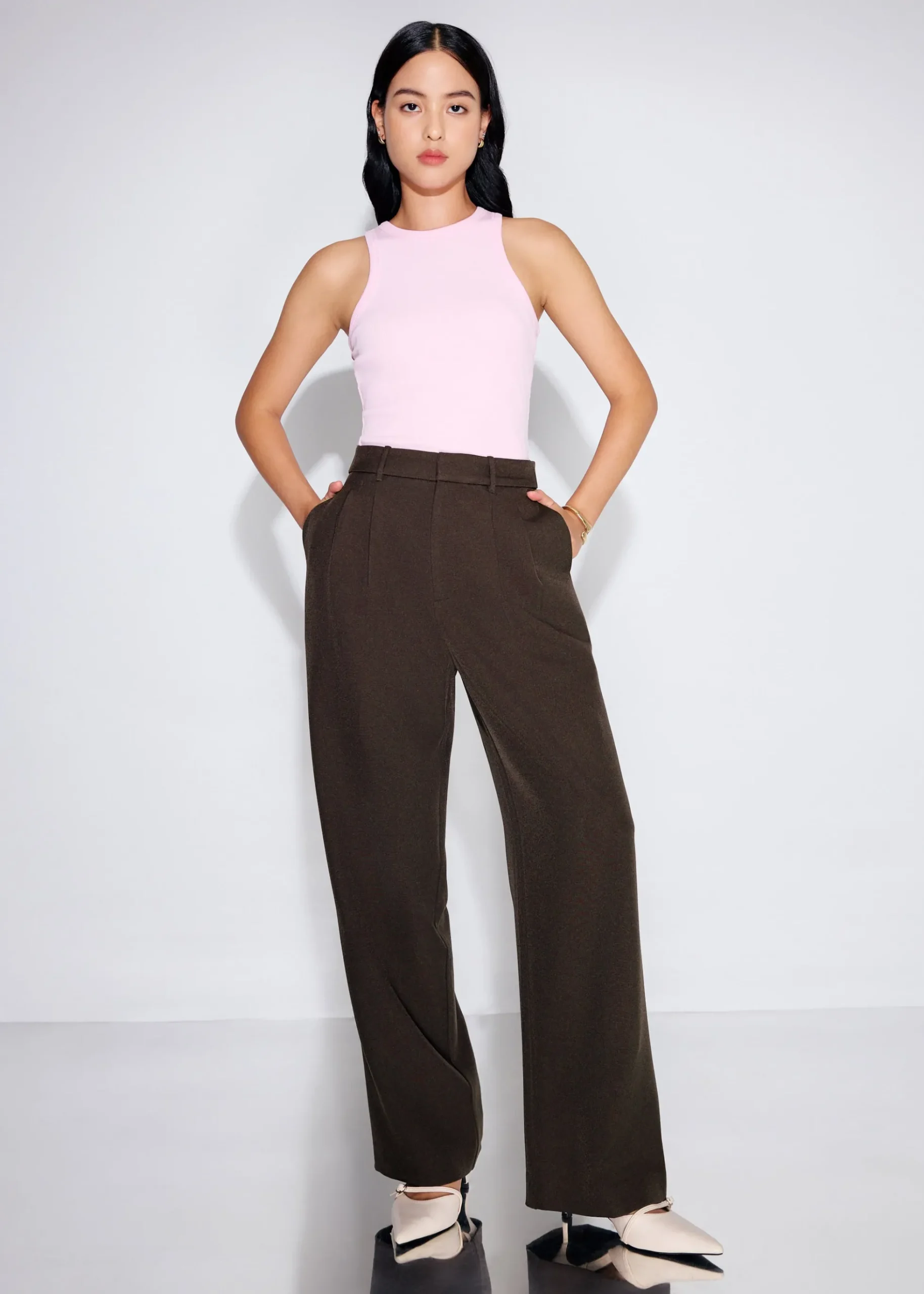 Lana Relaxed Tailored Pants