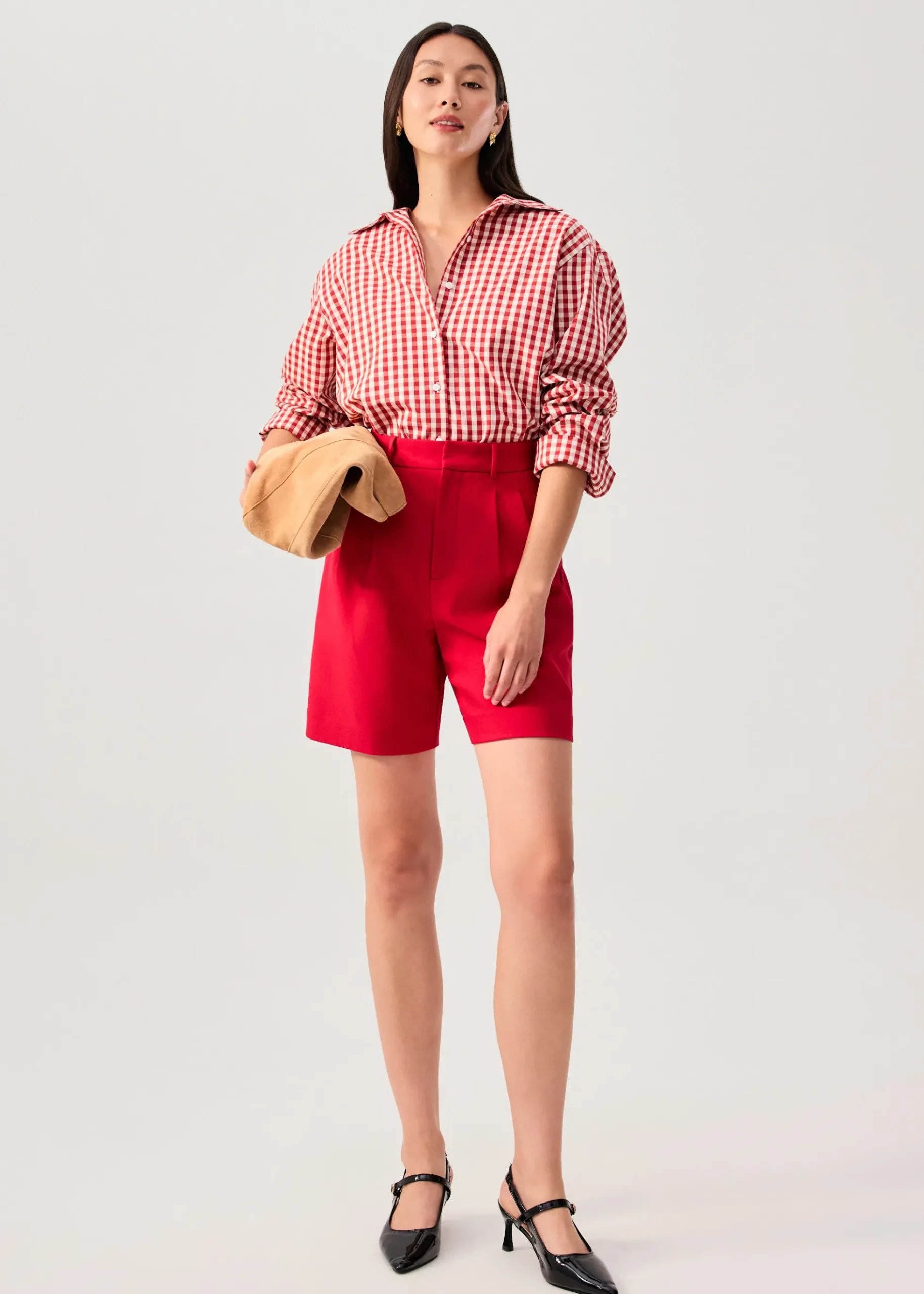 Lana Tailored High Waist Shorts