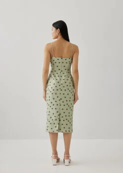 Laura Jacquard Column Dress