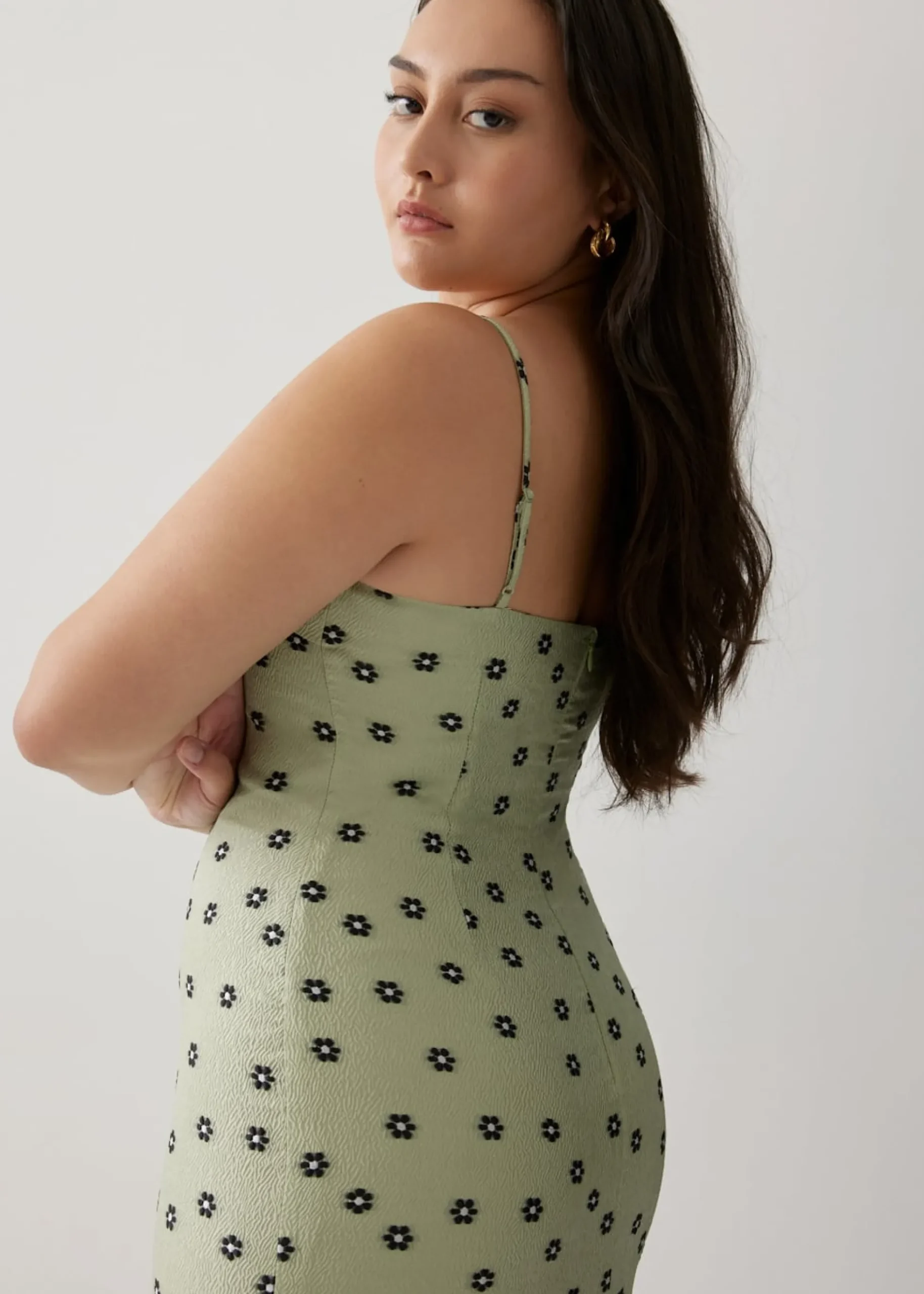Laura Jacquard Column Dress