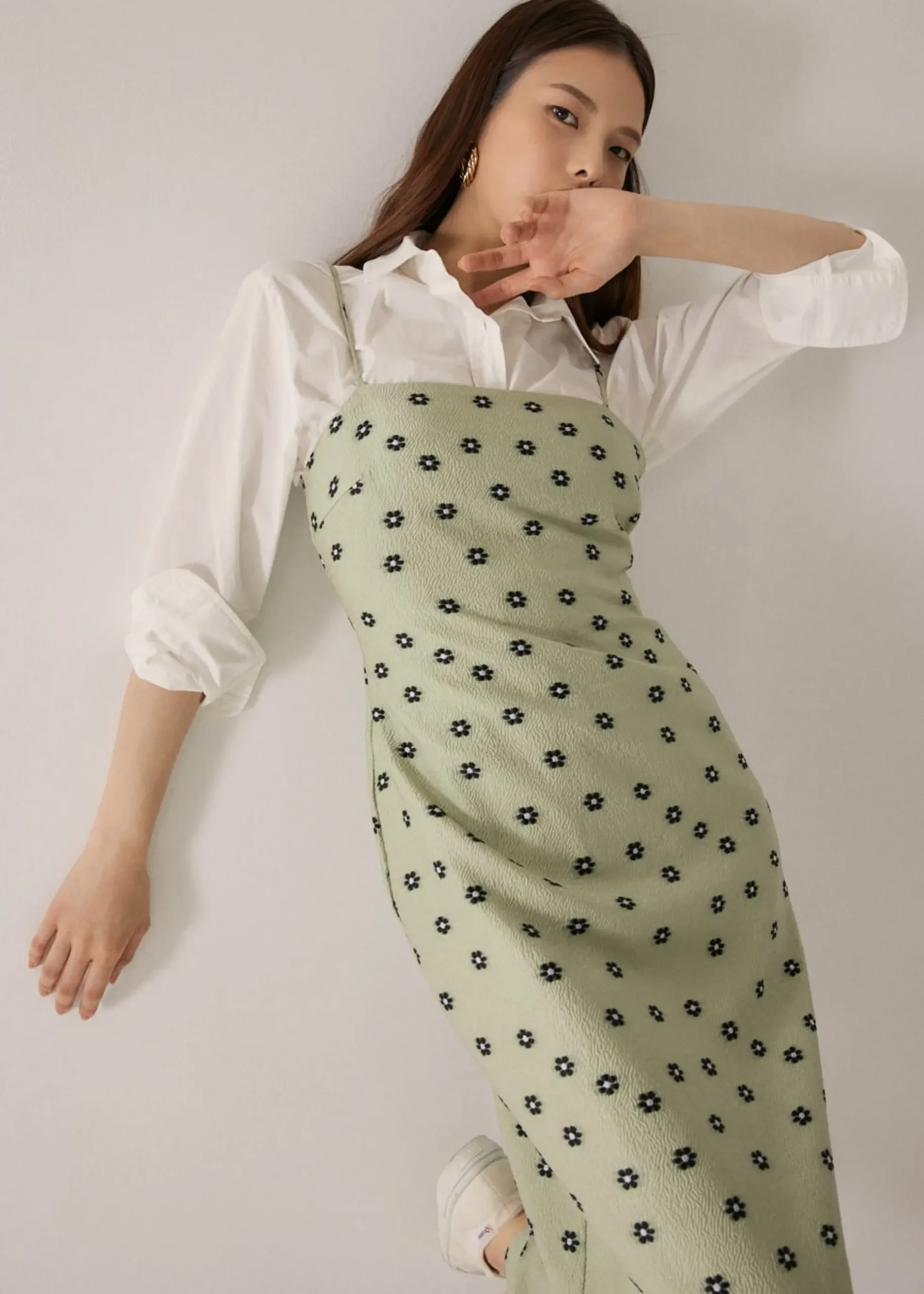 Laura Jacquard Column Dress