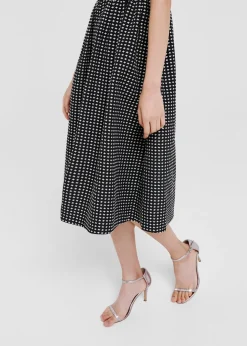 Lauryn Jacquard Midi Camisole Dress