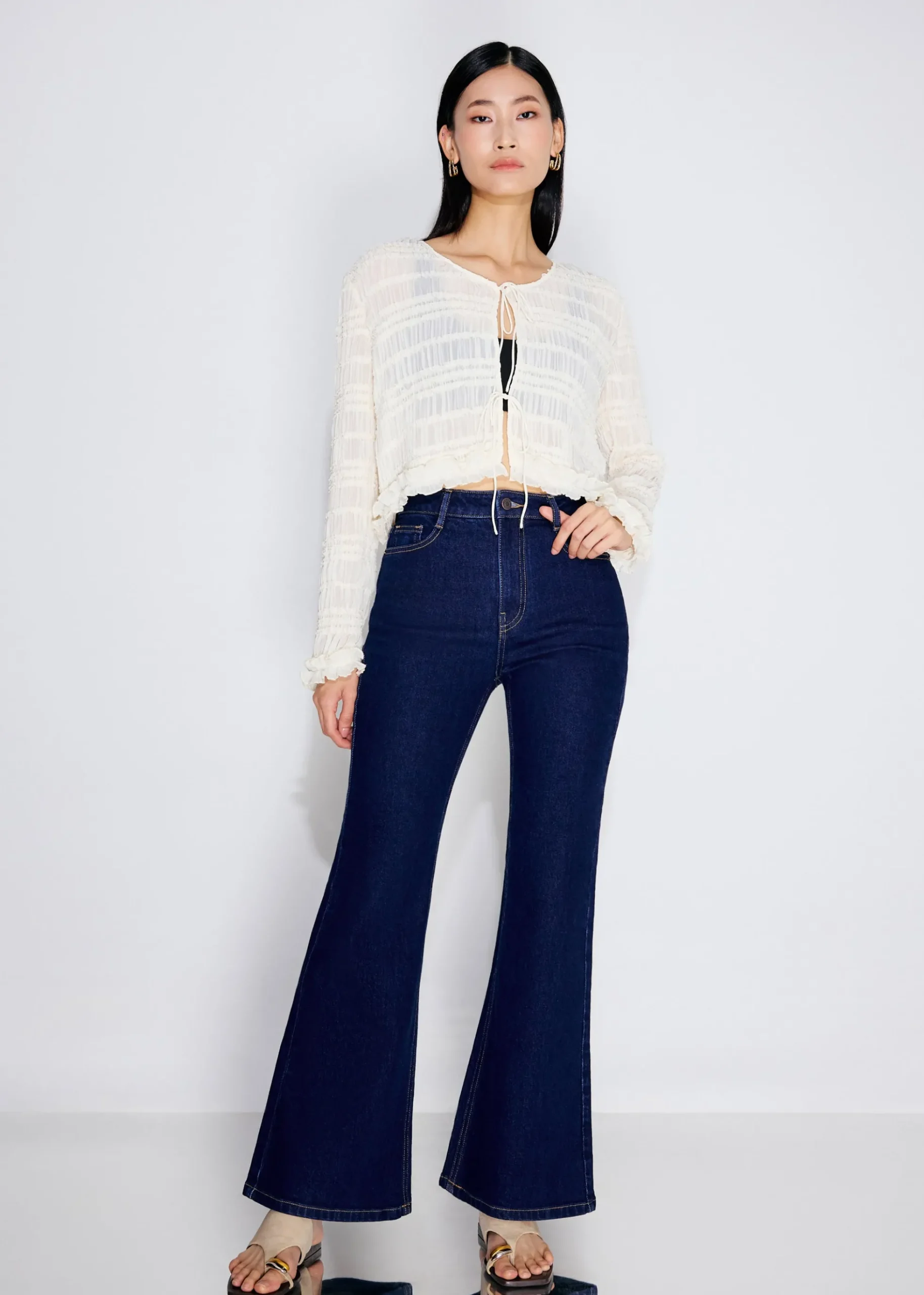Leggy™ Addison Comfort Stretch Kick Flare Jeans