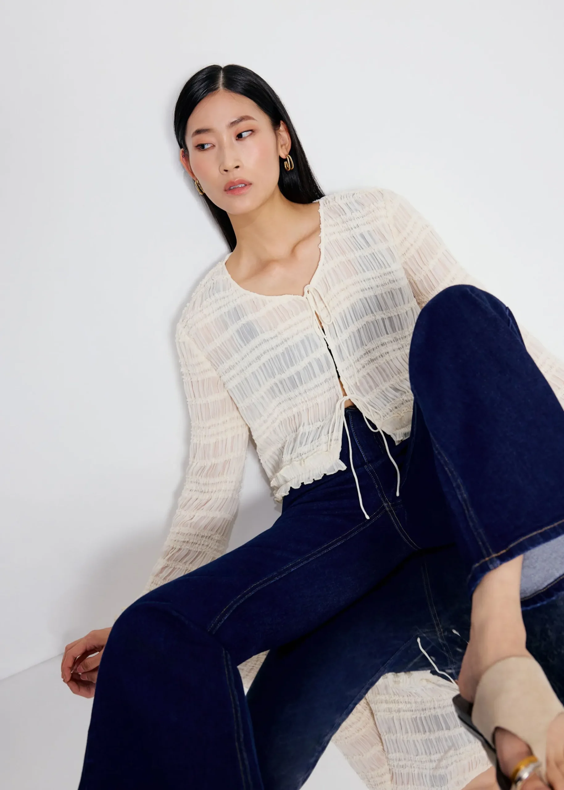 Leggy™ Addison Comfort Stretch Kick Flare Jeans