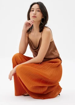 Leggy™ Anh Plissé Wide Leg Pants